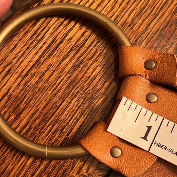 Linea pelle handmade leather Belt For women Size Large - Picture 7 of 7